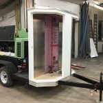 Dpac Sullair Portable Diesel Air Compressor Accordair Moose Jaw Railroad