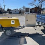 Dpac Xas110 Portable Air Compressor Accordair Moose Jaw Railroad